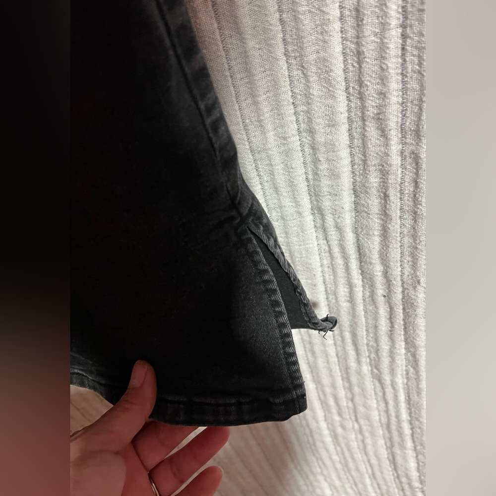 Nine West Faded Black Flare Jeans - Picture 2 of 5